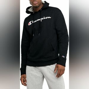 Champion Black Pullover Hoodie